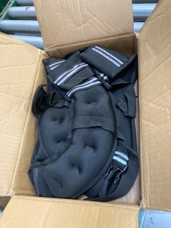 Photo 1 of  Prodigen Weighted Vest for Women and Men 8 12 16 20 25 30 Lbs with Reflective Stripe and Double Adjustable Buckle Straps Weight Vests for Strength Training, Jogging, Cardio, Weight Loss 