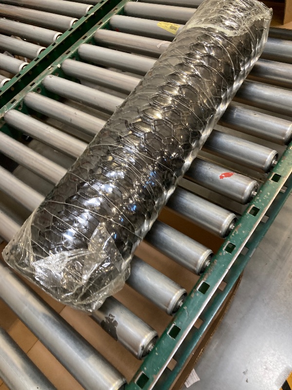 Photo 1 of  16In x 15Ft Plastic Chicken Wire Mesh Fencing, TOYPOPOR 500GSM Durable Heavy Duty Hexagonal Chicken Wire for Cat Dog Fencing, Garden Fence, Aquarium, Moss Pole, Aperture 0.4'', Rustproof, Easy to Cute 