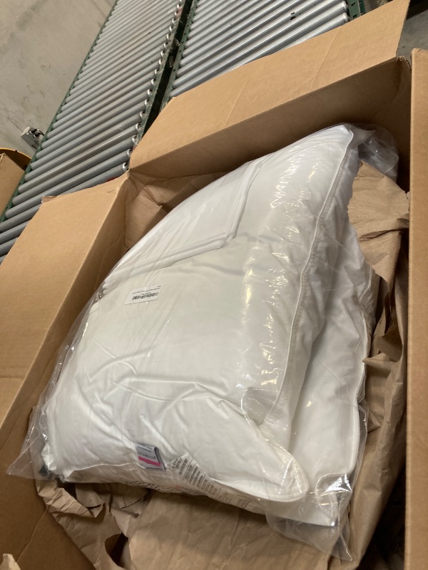 Photo 1 of  Envirosleep Dream Surrender Medium Support Pillows - Hypoallergenic Polyester Filled Cotton Shell Pillow Set, Standard Size 2 Pillow Set for Hotel or Home Use, by Manchester Mills 