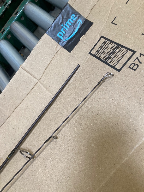 Photo 1 of Sougayilang Fishing Rods Graphite Lightweight Ultra Light Trout Rods 2 Pieces Cork Handle Crappie Spinning Fishing Rod