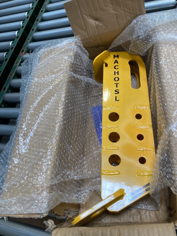 Photo 1 of  Adjustable Heavy Hitch Attachment for Skid Steer - Fits 2" Receiver Tubes, Skid Steer Attachments with 5,000/20,000 lbs Capacity, Universal Fit for Most Skid Steer Loaders & Tractors 
