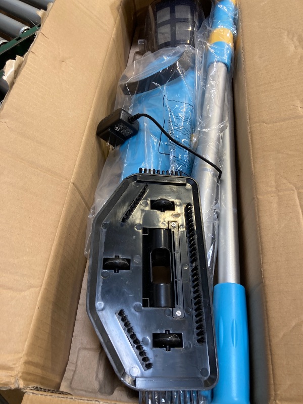 Photo 1 of  EFURDEN Pool Vacuum for Above Ground Pool, Cordless Handheld Rechargeable Pool Cleaner with Running Time Up to 90 Minutes for Sand and Debris, Ideal for In-Ground Pools, Spas, and Hot Tubs (Blue) 