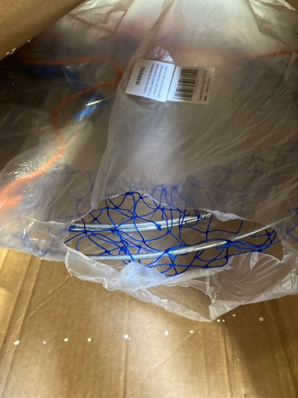 Photo 1 of  Palmyth Wire Grid Bottom Crab Nets Two Ring Crab Kit with Harness and Bait Clip 24” X 20” X 12” 