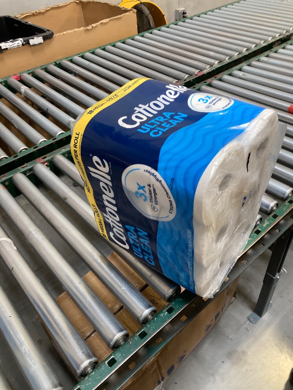 Photo 1 of  Cottonelle Ultra Clean Toilet Paper: 18 Mega Rolls (72 Regular Rolls), 284 Sheets Each 