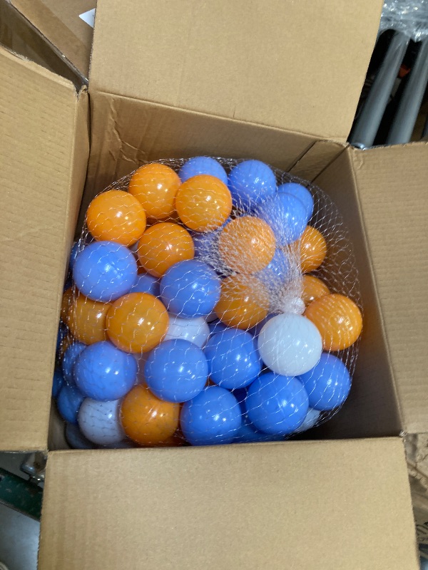 Photo 1 of TRENDPLAY Plastic Balls for Ball Pits 2.2 Inch, Pack of 50 100 200 500 Hollow Balls, Perfect for Toddler Baby Pools,Party,Festival Decoration