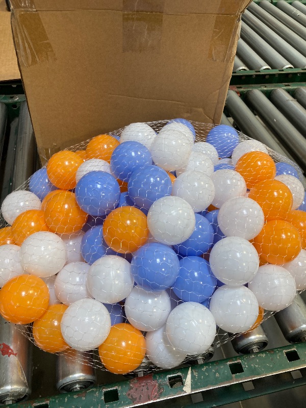 Photo 1 of Trendplay Plastic Balls for Ball Pits 2.2 Inch, Pack of 50 100 200 500 Hollow Balls, Perfect for Toddler Baby Pools,Party,Festival Decoration