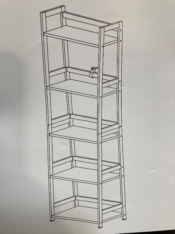 Photo 1 of Ladder Bok Shelf -White