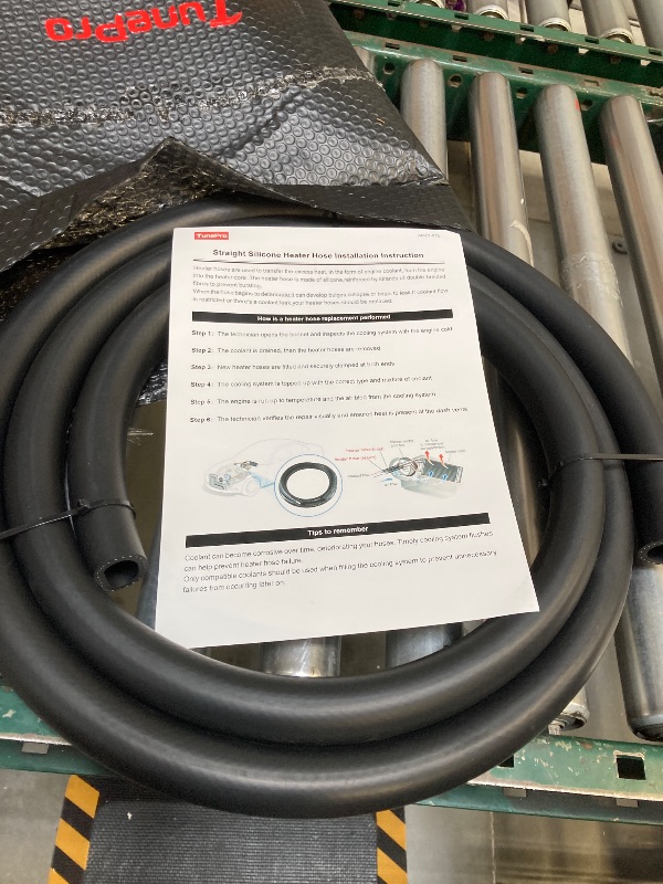 Photo 1 of 1" Heater Hose Coolant Radiator Straight 60PSI SAE 20R3 10FT Black