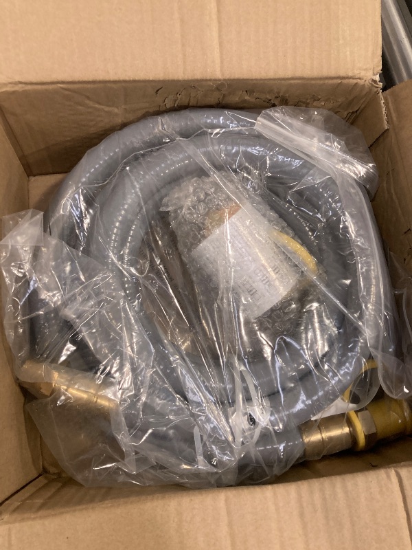 Photo 1 of 3/4 Inch Natural Gas Hose for Generator 15FT, Natural Gas Line Hose with Quick Connect Fittings, Flex Line for Grill, Generator, Heater, Indoor Outdoor Use
