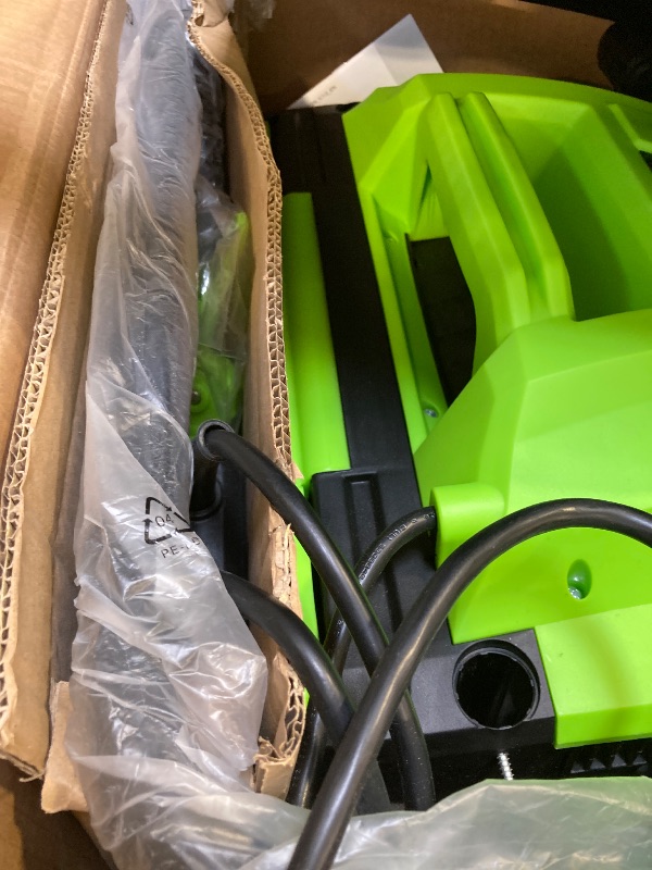 Photo 1 of 2-in-1 Electric Dethatcher and Scarifier, 13-Inch Raking & Scarifying, Turf Dethatcher & with 4-Position Height Adjustment, 14.5 gal Removable Thatch Bag for Lawn Health