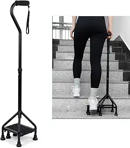 Photo 1 of MMingo Adjustable Stair Climbing Assist Cane for Seniors, Step Stair Walking Aid, Stability Walking Sticks and Mobility on Stairs, Walk Up and Down Stairs Assist Devices, Non-Slip Stair Assist Aid