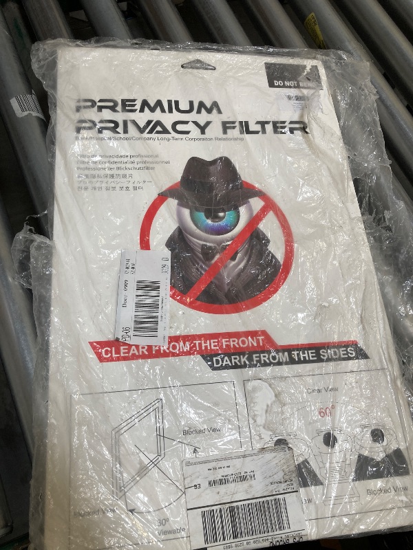 Photo 1 of Premium privacy Screen Filter 24inch (16.9)