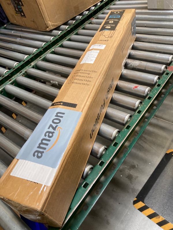 Photo 1 of 120 inch Retractable Baby Gates 34 inch Tall, Retractable Gate with Reinforced Strip Design to Prevent Crawling Through, 10 FT Extra Wide Retractable Dog Gate for Indoor/Outdoor