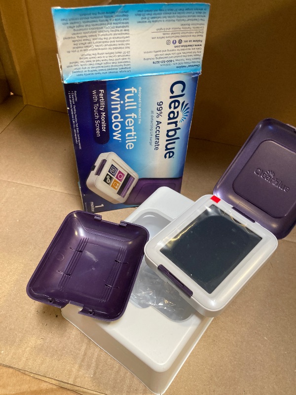 Photo 1 of Clearblue Fertility Monitor, 1 Touch-Screen Monitor, 1 Ct