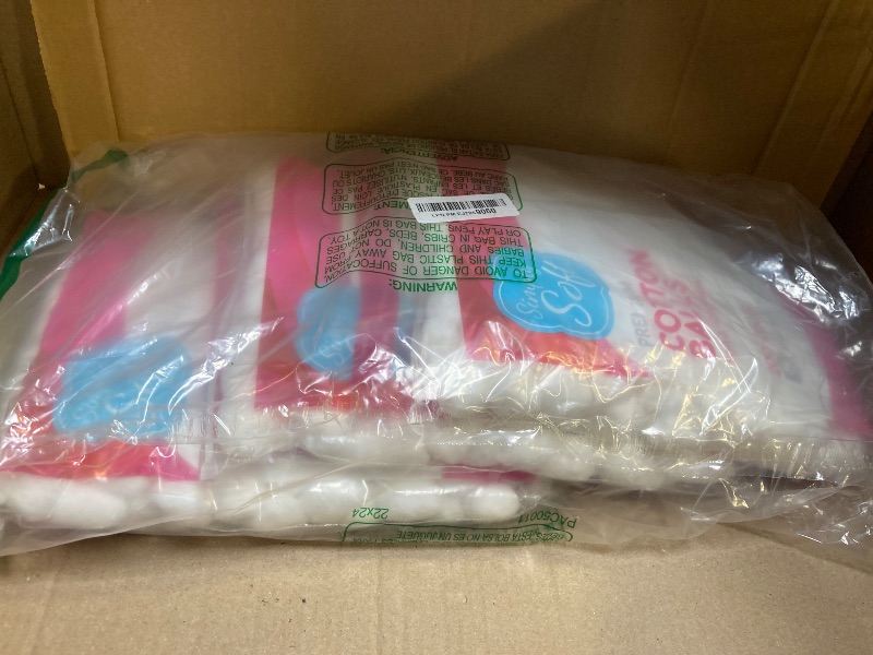 Photo 1 of Simply Soft Premium Cotton Balls (600 Count), 100% Pure Cotton, Large Cotton Balls for Face and Nail Polish Remover