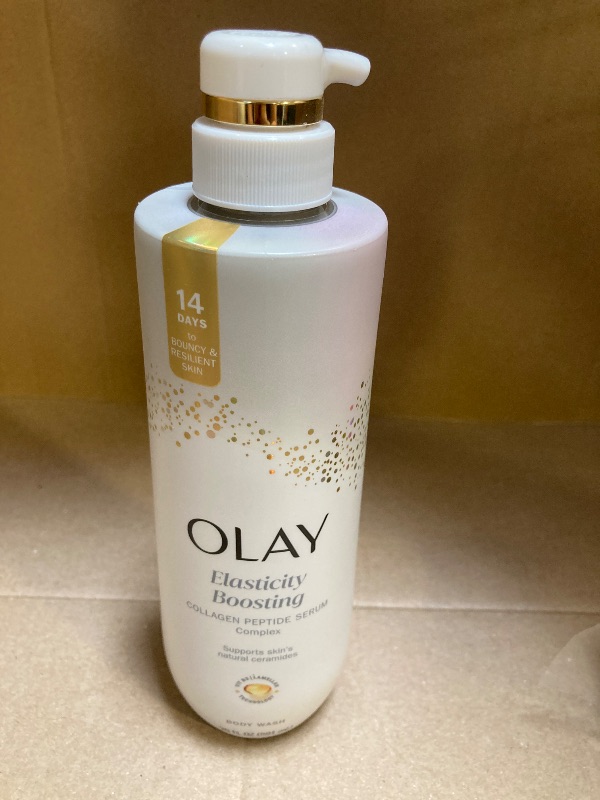 Photo 1 of Olay Cleansing & Firming Women's Body Wash with Vitamin B3 and Collagen, 20 fl oz