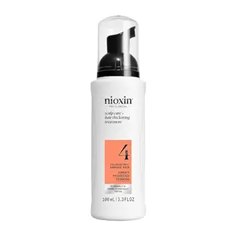 Photo 1 of Nioxin System 4 Scalp Care + Hair Thickening Leave-In Treatment for Colored, Dry & Damaged Hair with Progressed Thinning | Maintain Vibrant Color | Nourish & Boost Density with Niacinamide & Biotin