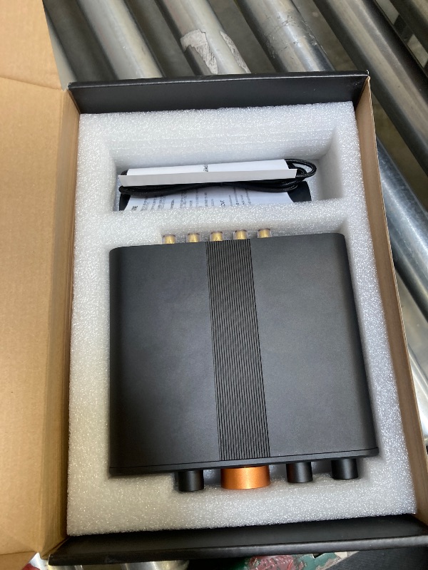 Photo 1 of Fosi Audio HT4S Bluetooth Amplifier for Outdoor Speakers, 4 Channel Power Amp for Home Theater, Outdoor Gathering, 4.1/5.0 Ch Stereo Home Audio Receiver, Supports AUX/Optical Input with Remote Control