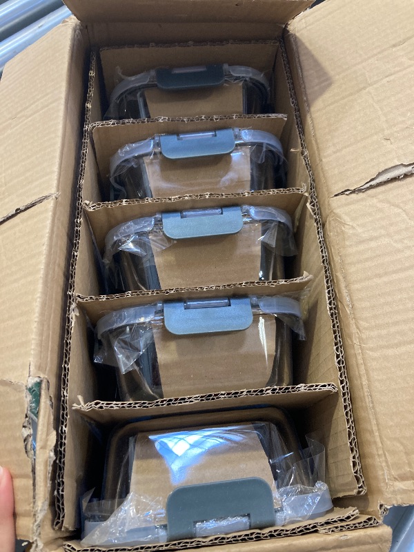 Photo 1 of [10-Pack] Glass Meal Prep Containers with Lids, MCIRCO Food Storage Containers with Snap Locking Lids, Airtight Lunch Containers, Microwave, Oven, Freezer and Dishwasher