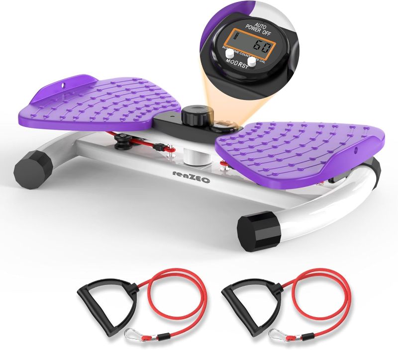 Photo 1 of renZEC Waist Twister Machine, Adjustable Exercise Twist Board for Women Men, Noiseless Ab Twister for Home Gym Equipment, 330 lbs Capacity | Track Time, Reps, Calories with Digital Display
