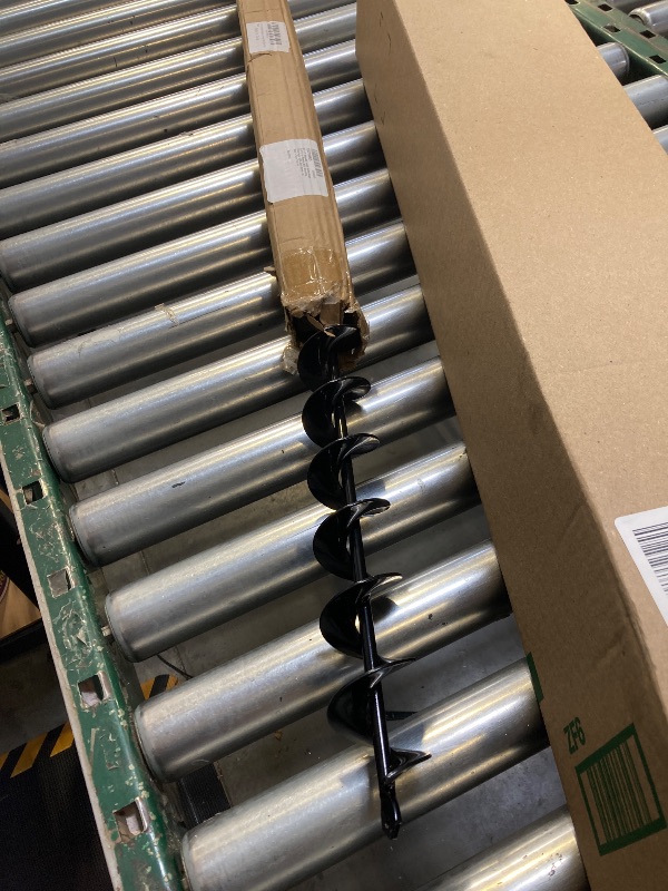 Photo 1 of 32" x 2" Extended Length Garden Auger Drill Bit for Planting Bulb & Bedding Plant Auger 100% Solid Barrel-No Need to Squat Post Hole Digger for 3/8" Hex Drive Drill- Earth Auger Bulb Planter Tool
