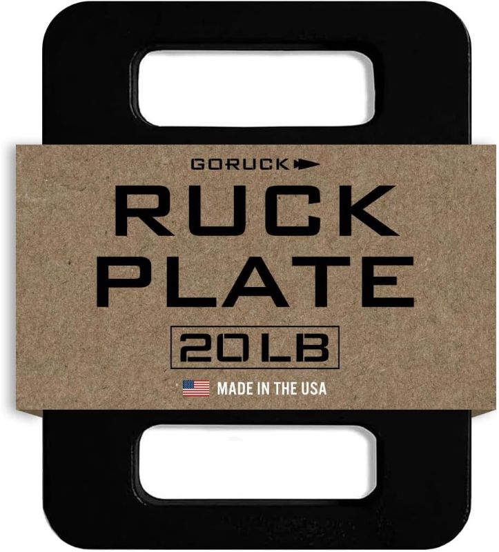 Photo 1 of GORUCK Ruck Plate – USA Made Weight for Rucking, Strength & Fitness, Fits with Rucker & Ruck Plate Carrier – 20LB
