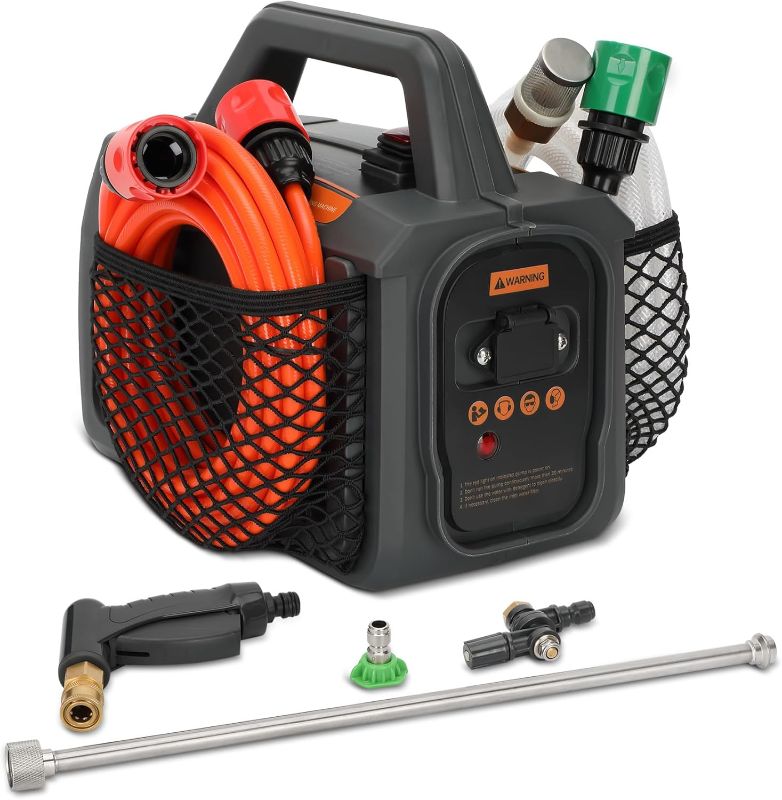 Photo 1 of Updated ZPB140 Port A Blaster HVAC Coil Cleaning Sprayer,Portable Coil Jet Cleaner,HVAC Pressure Washer for AC 120V 80W Indoor or Outdoor Cleaning, Flow Rate 4L/min, Working Pressure 0.7-1.0MPa
