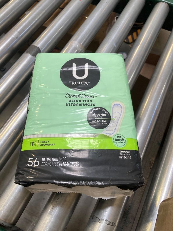 Photo 1 of UByKotex Ultra Thin Heavy Flow NW 4X56EA
