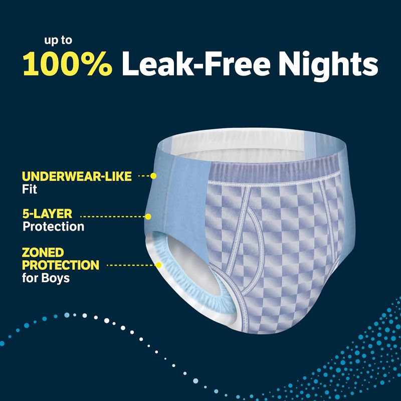 Photo 1 of Goodnites Bedwetting Underwear for Boys, XL (95-120+ lbs), 21 Count   
