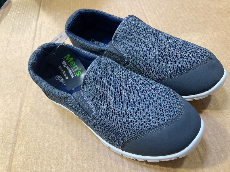 Photo 1 of OT Revolution Men's Slip-On Mesh Athletic Sneakers - Size 10, Gray  
