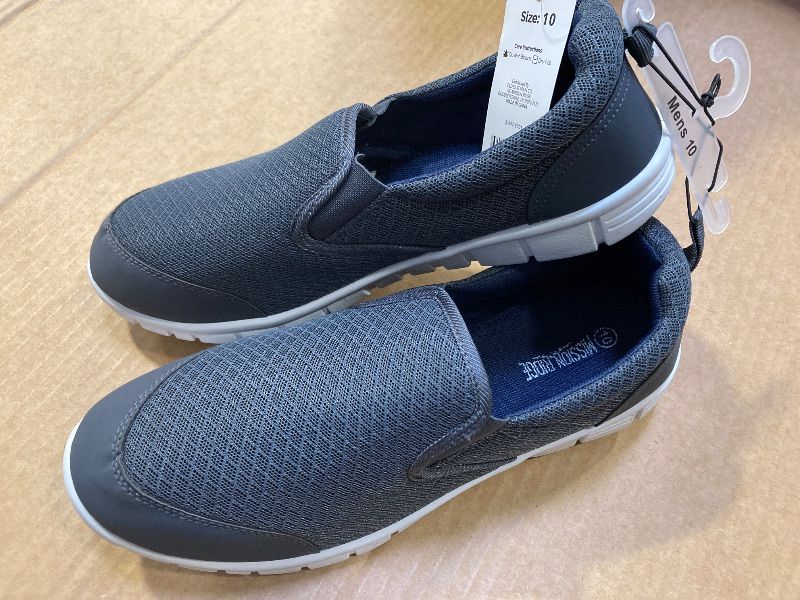 Photo 1 of OT Revolution Men's Slip-On Mesh Athletic Sneakers - Size 10, Gray  
