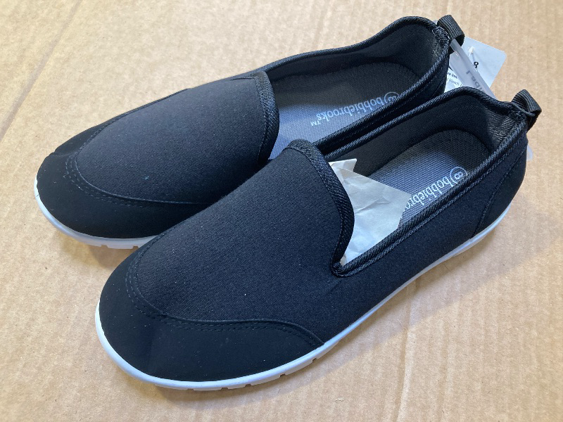 Photo 1 of Bobbie Brooks Stretch Slip-on Athletic Shoes Women's Size 8Big Black  
