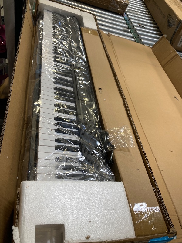 Photo 1 of 88 Key Piano Keyboard,Beginner Electric Digital Piano with Semi Weighted Keys,Keyboard Piano withSustain Pedal, Power Supply, Stand, Carrying Case,Headphones
