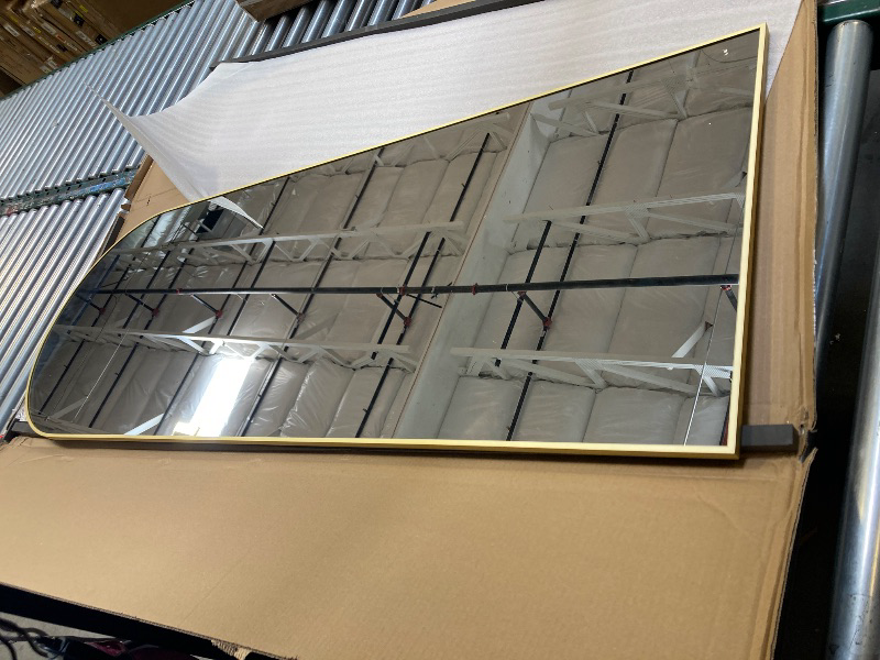 Photo 1 of Floor Mirror Arched Mirror Full Length 5 