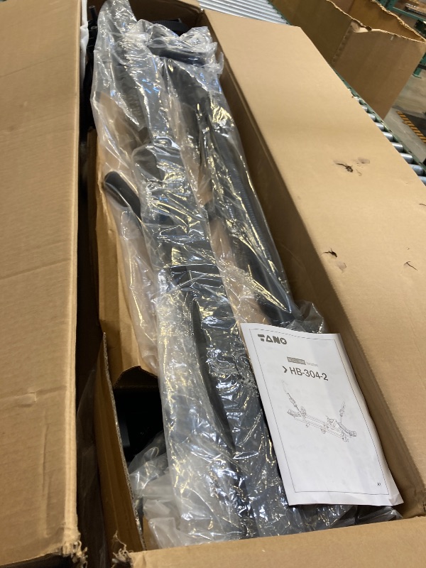 Photo 1 of 2-Bike Rack ch Mount, Fits E-Bikes, Fat Tires up to 5", 160lbs Tilting Hitch Mount Platform Rack for Cars SUVs Trucks -2" Receiver