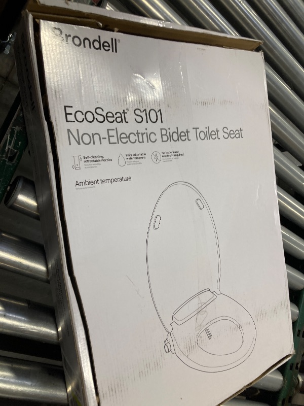 Photo 1 of Swash Ecoseat Non-Electric Bidet Seat for Round Toilet in White
