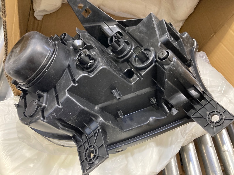 Photo 1 of  FIONE Halogen Headlight Assembly Compatible With Dodge Durango 2014-2020 Replacement Black Housing Headlights Without LED DRL Projector Left Driver Side LH