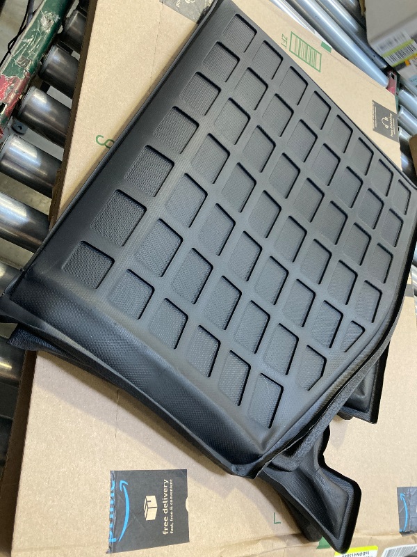 Photo 1 of  Trunk Mat Compatible with 2011-2021 Jeep Grand Cherokee Cargo Liner TPE All Weather Cargo Mat Replacement for 2011-2021 Jeep Grand Cherokee Accessories(Rear Trunk Mat)
