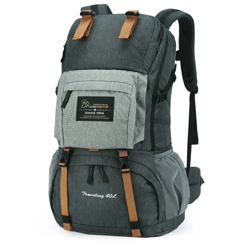 Photo 1 of MOUNTAINTOP 40L Hiking Backpack for Women & Men Outdoor Travel Camping Day  
