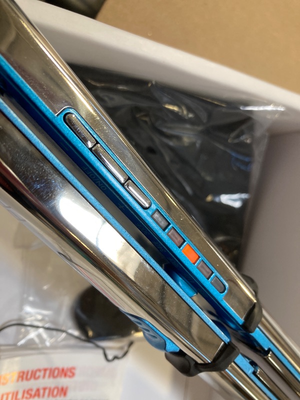 Photo 1 of BaBylissPRO Nano Titanium Flat Iron Hair Straightener, 1" Prima Iconic Hair Straightener Iron & Curling Iron for Professional Salon Results and All Hair Types