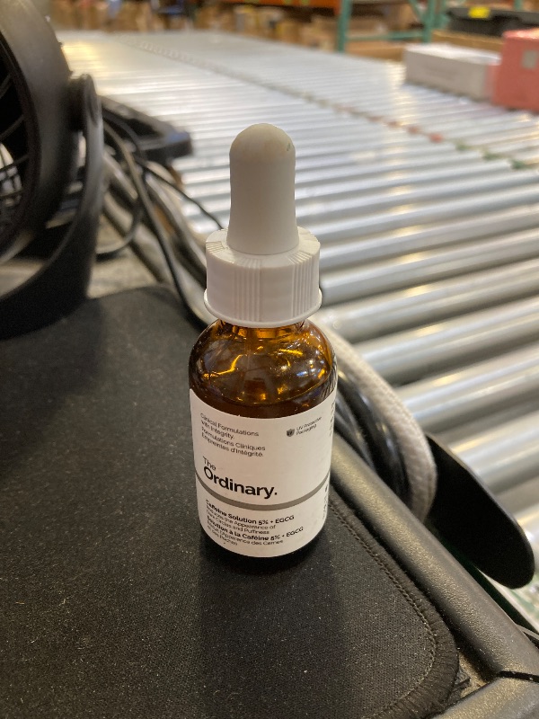 Photo 1 of The Ordinary Caffeine Solution 5% + EGCG, Depuffing Eye Serum for Dark Circles and Tired Eyes