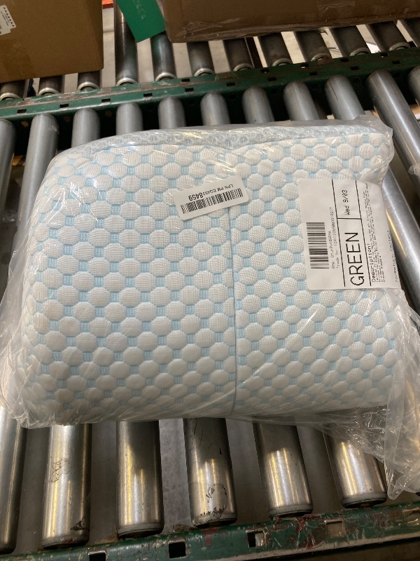 Photo 1 of Cervical Pillow for Neck Pain Relief, Contour Memory Foam Pillows for Sleeping, Odorless Ergonomic Pillow Adjustable Orthopedic Cooling Pillow Bed Pillow Neck Support for Side Back Stomach Sleepers