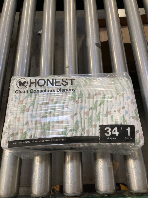 Photo 1 of Honest Diapers Size 1, 34ct