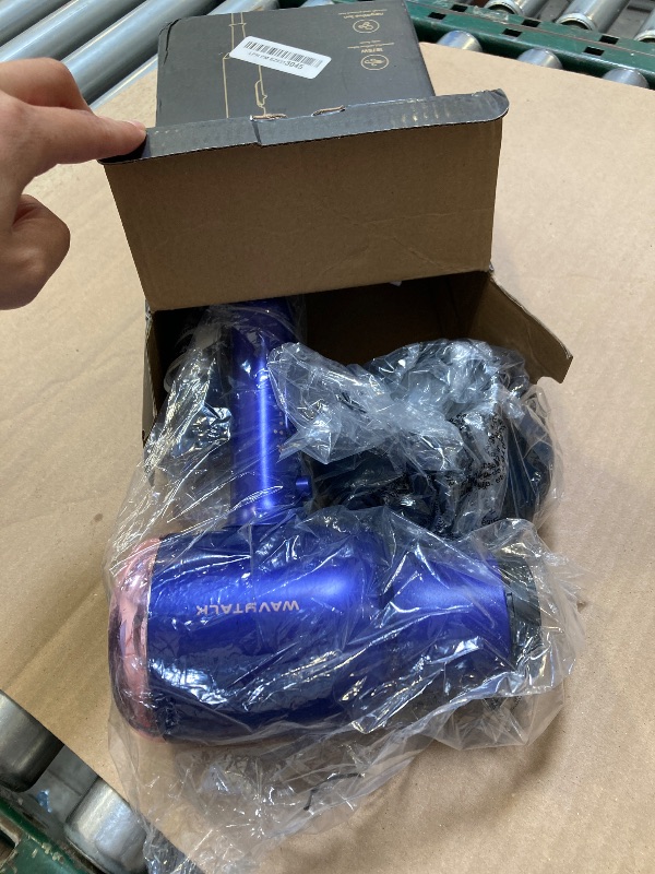 Photo 1 of Wavytalk Hair Dryer with Diffuser, Blown Away Ionic Hair Dryer for Curly Hair, 1875W Fast Drying Blow Dryer with Ceramic Technology, 3 Attachments for All Hair Types, Light and Quiet, Sapphire Blue
