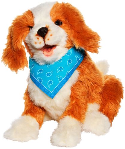 Photo 1 of Joy for All® Companion Pet Dog Interactive Toy, Brown/White
