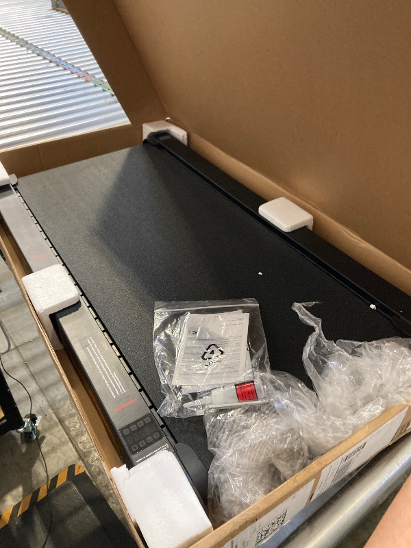 Photo 1 of Sperax Walking Treadmill Pad with APP, 3 in 1 Under Desk Treadmill, 400W Low Noise Walking Vibration Pad with Remote Control,Portable Treadmills for Home Office
