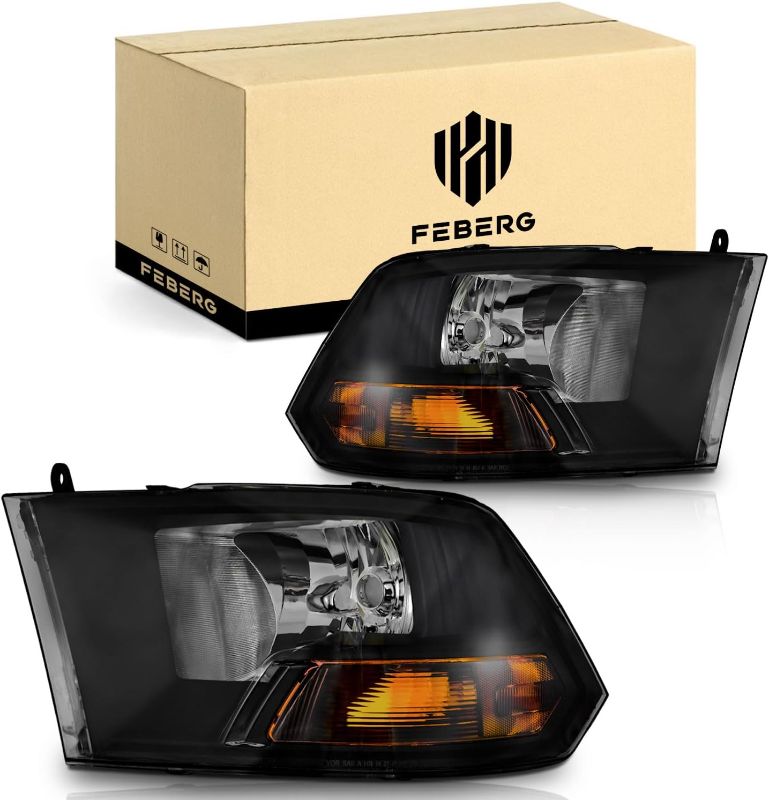 Photo 1 of [OE Style Anti-Yellowing Headlights for 2009-2012 Dodge Ram 1500 (NOT Fit Quad Beam Headlight Models) Headlight Assembly Compatible with 2010-2012 Dodge Ram 2500 3500
