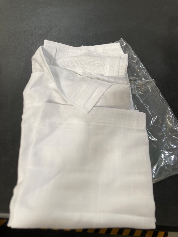Photo 1 of 1 panel sheer white curtain 