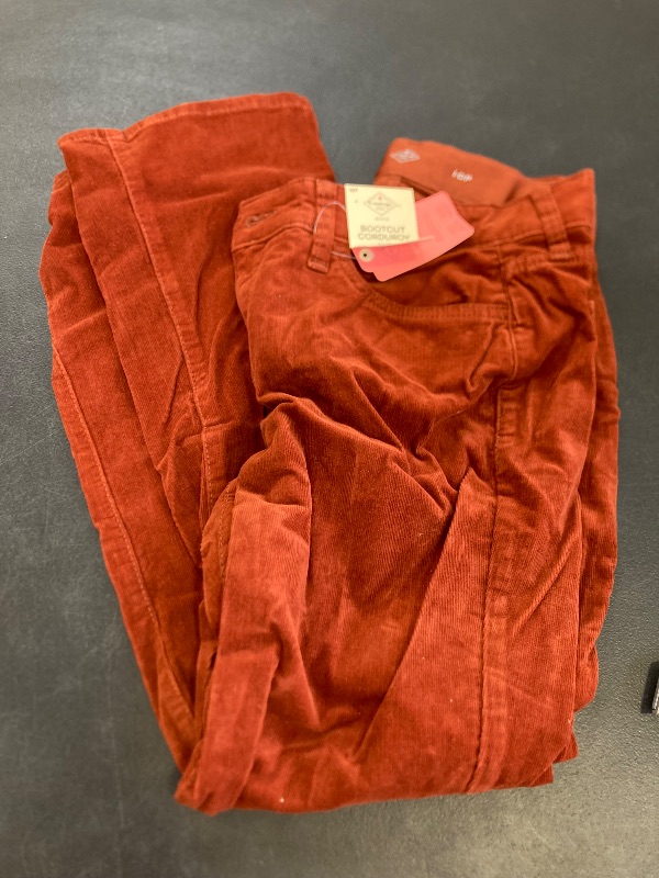 Photo 1 of st johns bay bootcut corduroy mid rise pants size 10 P 