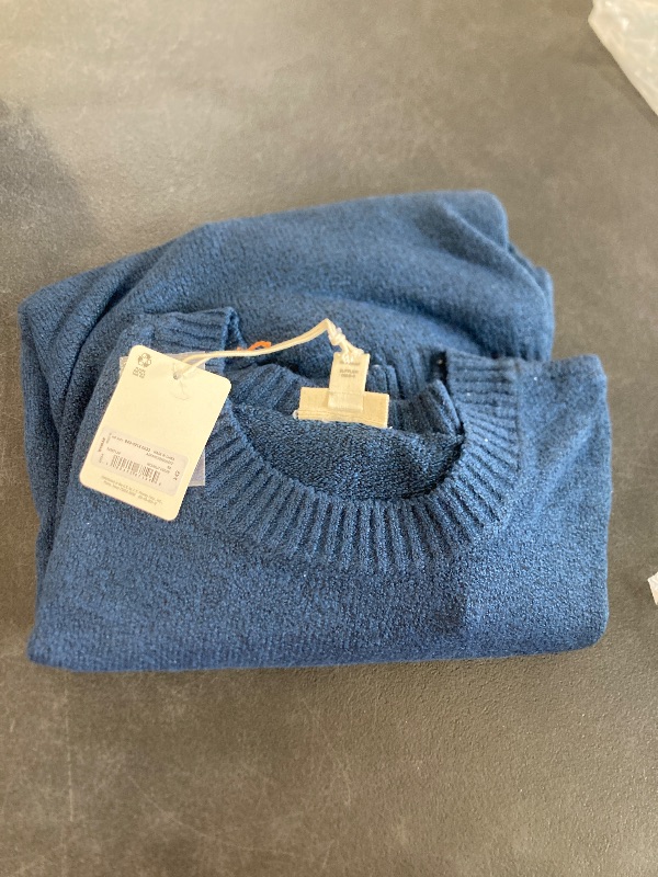 Photo 1 of A.n.a Plus Womens Crew Neck Long Sleeve Pullover Sweater, 2x, Blue
